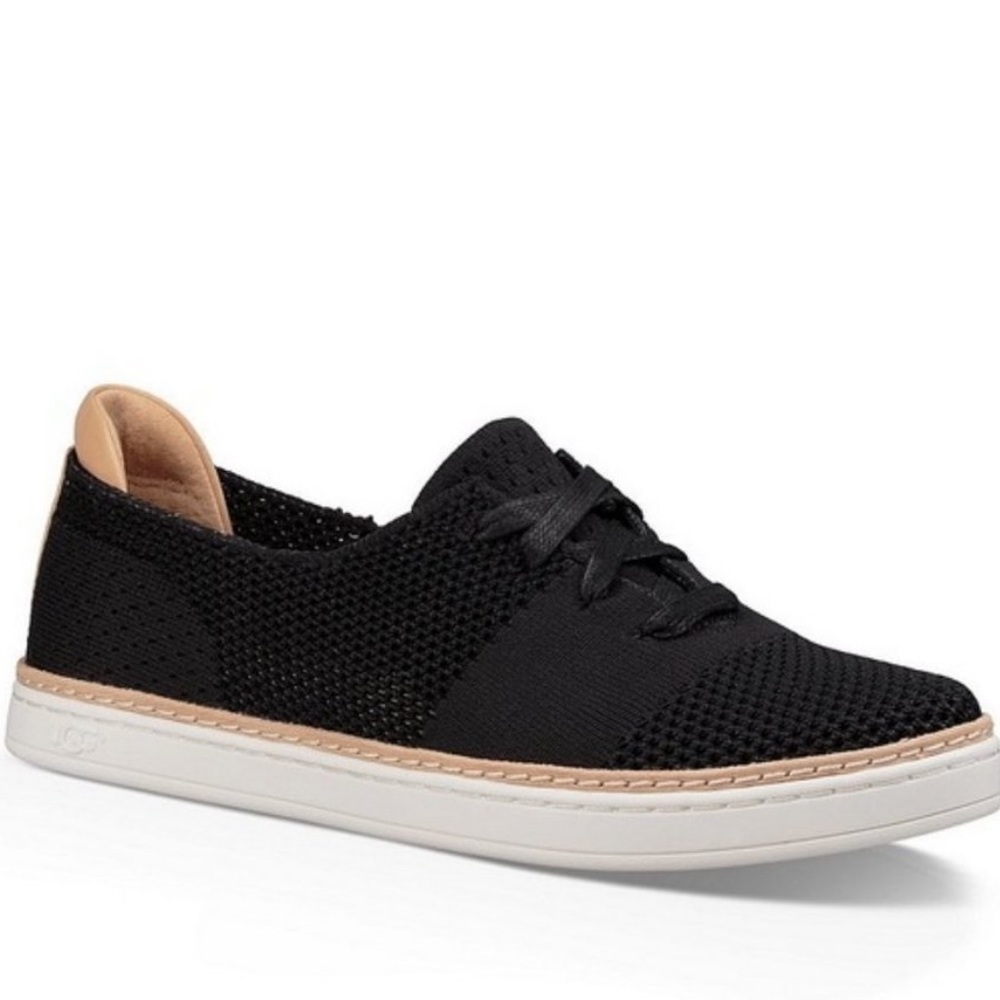 UGG Pinkett Black Low Top Sneakers Size 8